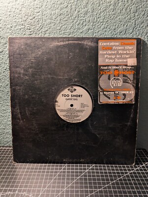 Too $hort   Classic Cuts - 2001 US Original 12'' Vinyl - ***Promotional Use Only