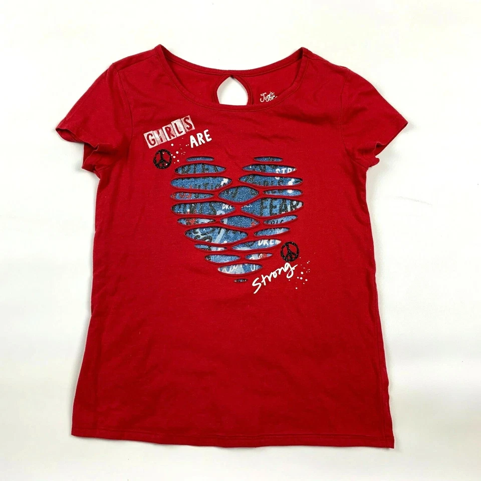 Lot of 4 Girls Tops 12 Justice Japna Blue Tie Dye Paisley Floral Long Short Slv - Изображение 3 из 4