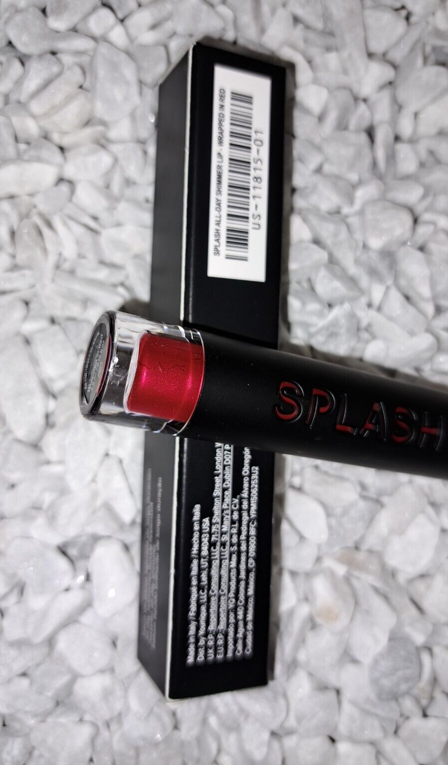 Magischer Farbwechsel-Lippenstift – Feuchtigkeitsspendend, Schwarz, Für Damen