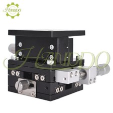 XYZ 3 Axis Linear Stage Trimming Platform Bearing Tuning Sliding Table 60&times;60mm