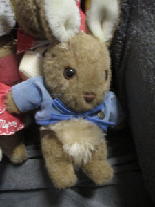 VINTAGE EDEN TOYS PETER  RABBIT PLUSH BEATRIX POTTER 12 INCH TALL