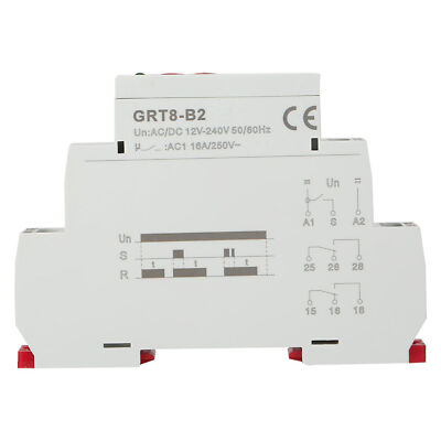GRT8-B2 Mini Single Function Control Din Rail delay off Time Relay AC/DC12V-240V