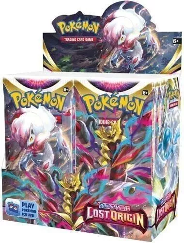 Pokemon Lost Origin New Sword & Shield Booster Box Sealed