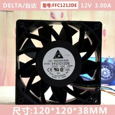 Delta FFC1212DE 12V 3.0A 12038 4-wire PWM Overclocking Violent Fan