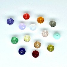 5040 6 mm Genuine Swarovski  Crystal Briolette Beads Choose Color - 10 PC /PK.