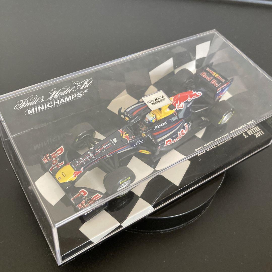 ミニチャンプス製 1/43　レッドブルレーシング　RB7　2011 S・ベッテル Bull RB7 Gp. Malaysia N 1 Sebastian Vettel 2011, MINICHAMPS