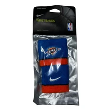 Nike NBA Oklahoma City Thunder Wristbands Nike Dri Fit Performance Basketball