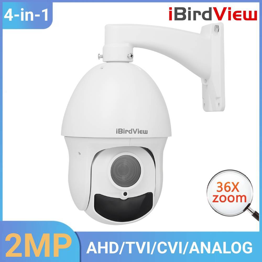 2MP 36X Zoom SONY307 IR80m PTZ Dome Security Camera 4-in-1 A