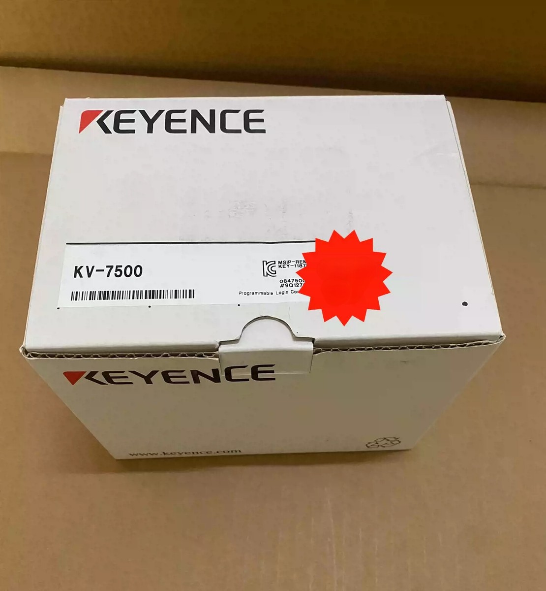 Keyence KV-7500 PLC CPU Unit Brand New with BoxFedex Keyence KV-7500 PLC CPU Unit Brand New with BoxFedex
