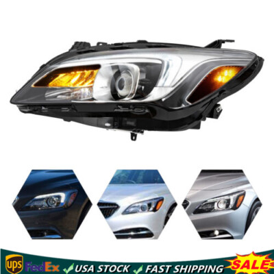 For Buick LaCrosse 2017-2019 HID Headlight LED DRL With AFS Driver Left Side LH