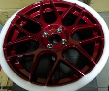 Felge JR Wheels JR18 Platin Red JR18 17x8 ET25 Lochkreis 4x100 Blank Platin Red