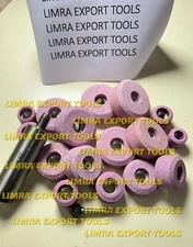 Valve Seat Grinding Stones Set Of 16 Pcs With Black And Decker Holder 9/16" best