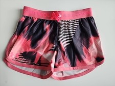 NEW Under Armour Girls Play up Athletic Track Gym Shorts 668 Youth MEDIUM