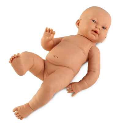 Llorens Babypuppe 43 cm aus weichem Vinyl, Mädchen 45002
