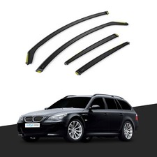 Windabweiser BMW 5er E61 2004-2010 5-türer Touring Kombi 4-tlg getönt