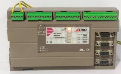 TRIO MC206X Motion Coordinator Trio s high-performance 32-bit DSP technology