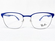 NEW Ray Ban RB6356 2876 Unisex Blue/Gunmetal Square Eyeglasses Frames 50/18 145