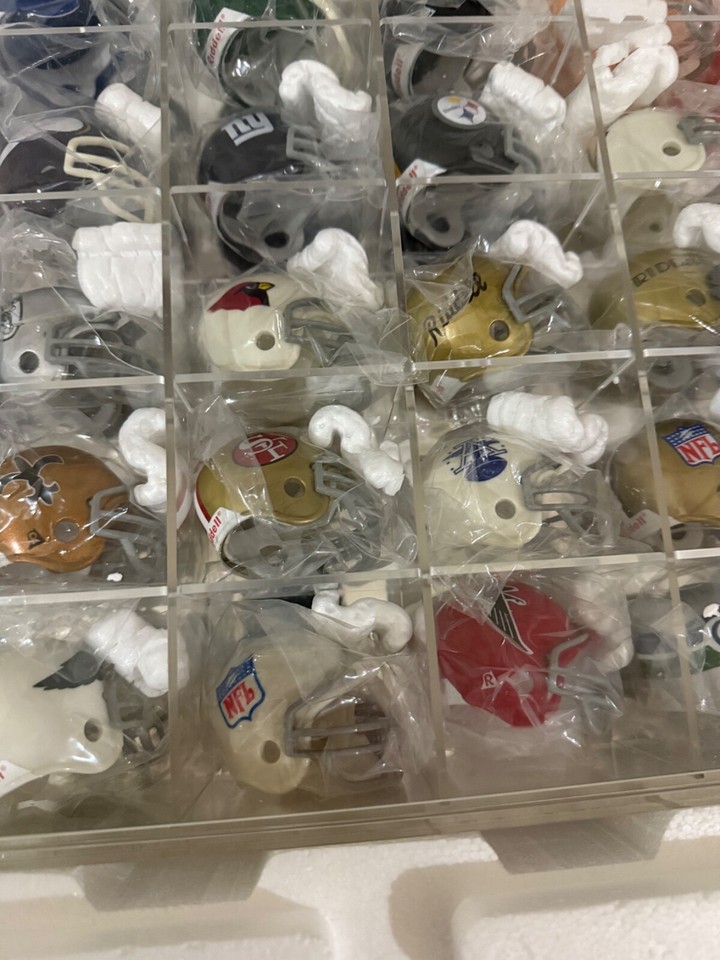 🏈 NFL POCKET PRO SINGLE TEAM HELMETS — Riddell Throwback Series UPDATED ...