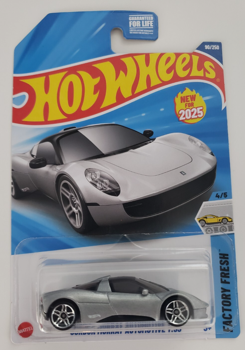 2025 Hot Wheels - Gordon Murray T.33 - 4/5 - Factory Fresh - 90
