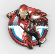 Captain America Civil War Movie Iron Man Chunky 3-D Die-Cut Magnet, NEW UNUSED