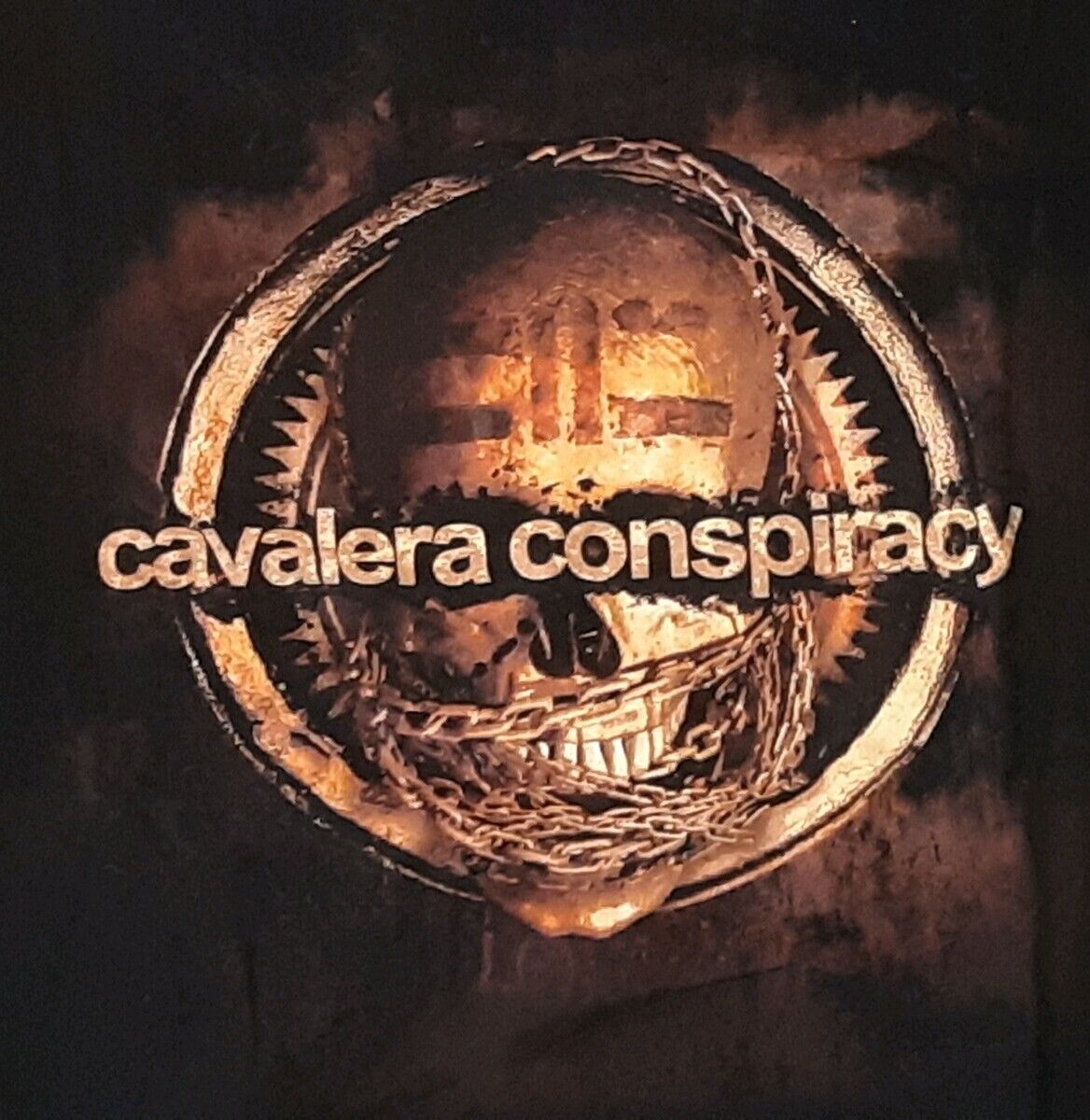 MAX CAVALERA CONSPIRACY Logo XL X-LARGE TOUR MEN'S T-SHIRT