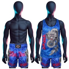 Thai Shorts UFC Cage Fight Fighter Grappling Muay Thai Men's Short SPALL