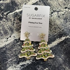 SUGARFIX "Pining for You" Decorated Christmas Tree Earring by BaubleBar