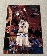 1995 Classic Rookies Auto Kurt Thomas Texas Christian /3420