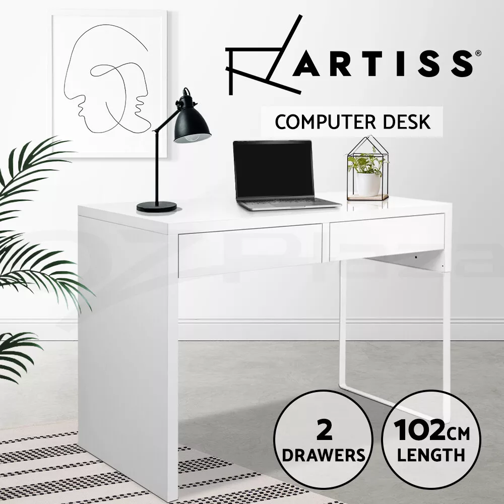 Artiss white desk deals