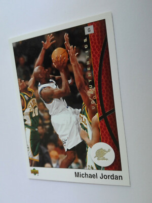 MICHAEL JORDAN 002/03 Michael Jordan Upper Deck UD Authentics Wizards #88