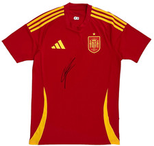 Spain Lamine Yamal Signed Soccer Jersey BAS Beckett Witnessed