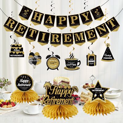 Amscan Happy Retirement Stampato Decorazione Per Porte (SG38799