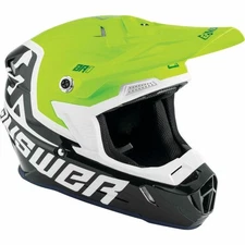 Answer Racing Midnight Hyper Acid White Helmet LARGE 444309