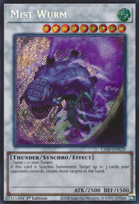 Mist Wurm - L26D-ENX29 - Secret Rare - NM/M