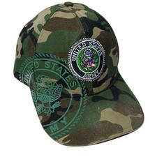 US Army Camouflage Baseball Cap Military Embroidered Patch Hat