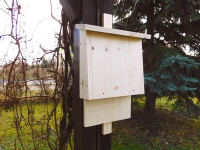 MANUFAKTUR MARTINSHOF Fledermauskasten, Bruthöhle, Nistkasten, Fledermaus