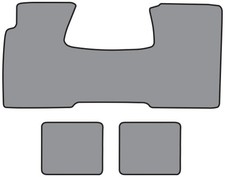 For 1955-1957 Chevrolet Sedan Delivery 1pc Frt 2pc Rrs Floor Mat 01 Black Loop For 1955-1957 Chevrolet Sedan Delivery 1pc Frt 2pc Rrs Floor Mat 01 Black Loop