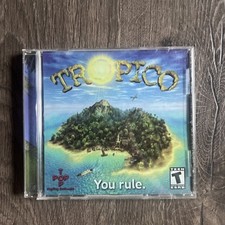 Tropico PC 2001  Win 95/98/2000/ME/NT4 PopTop Software Game Tested Cd ROM