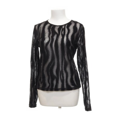 Sassy Classy, Langarmshirt, Größe: L, S3208L6209-L, Schwarz/Grau, Zebra #QoW