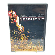 Seabiscuit DVD 2003 Tobey Maguire Jeff Bridges Drama Racing Movie