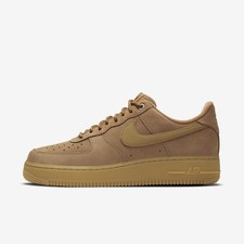 Nike Air Force 1 '07 WB Men's Shoes Flax/Gum Light Brown/Black/Wheat 