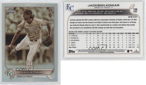 2022 Topps Chrome Sepia Refractor Jackson Kowar #188 Rookie RC