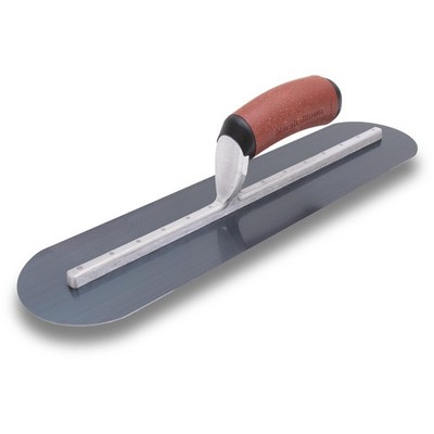 Fully Rounded Finishing Trowels, 457mm Length, 102mm Width, Blue Steel Blade, Du