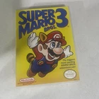 Super Mario Bros. 3 (Nintendo NES, 1990)(TESTED)