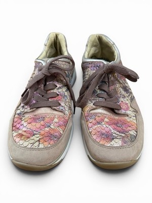 Rollingsoft by Gabor Damen Sneaker Gr. 5 (EU 38) Leder Mehrfarbig Komfort