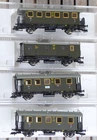 Fleischmann 5390 5091 5092 5093 H0 4x Passenger Cars DRG Epoch II New