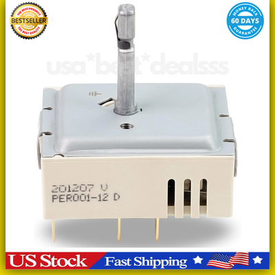 #ad DG44 01006B Dual Burner Infinite Switch Samsung Range Oven Control PER001 12D $30.69