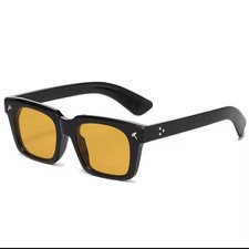 Unisex Sunglasses Fashion Vintage Retro Popular Luxury Brand Designer Orange Len