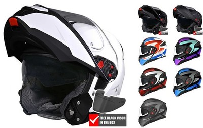 SMK Gullwing Klapphelm Modular Flip-Front Mit Dunklem Sichtschutz