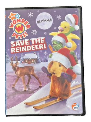 Nickelodeon (2007, DVD) Wonder Pets: Save the Reindeer! Linnny, Tuck, Ming-Ming